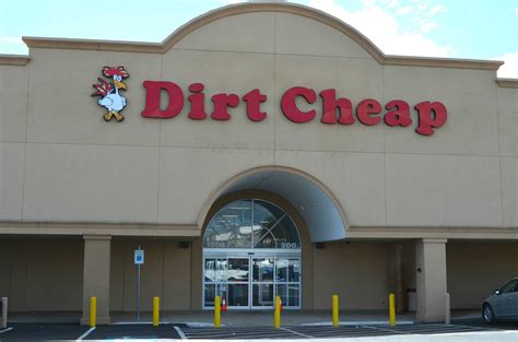 Dirt Cheap is a bargain hunter’s paradise. We offer leading private label and brand name merchandise for as much as 40% – 90% off regular retail prices. With discounts like that, why would anyone pay full price? Whether you’re a price-conscious shopper or simply love the thrill of finding great bargains, our amazing deals on leading ...